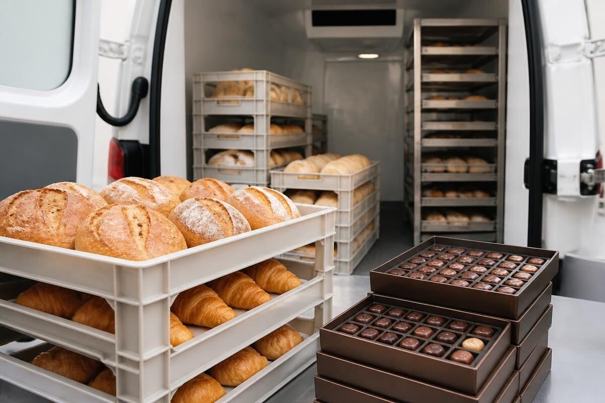 Bakery & Chocolate Transport by ADAS Refrigerated Transport in the UAE