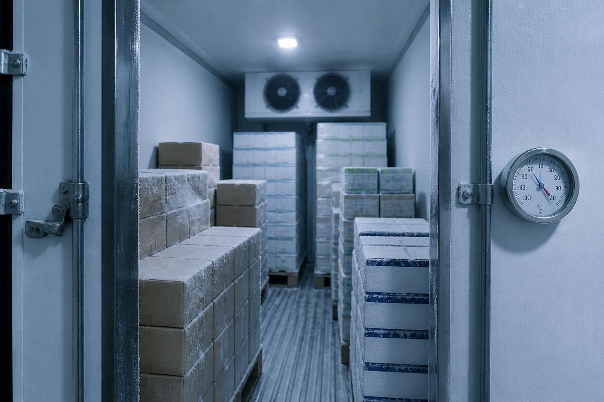 Frozen Goods Transport by ADAS Refrigerated Transport in the UAE
