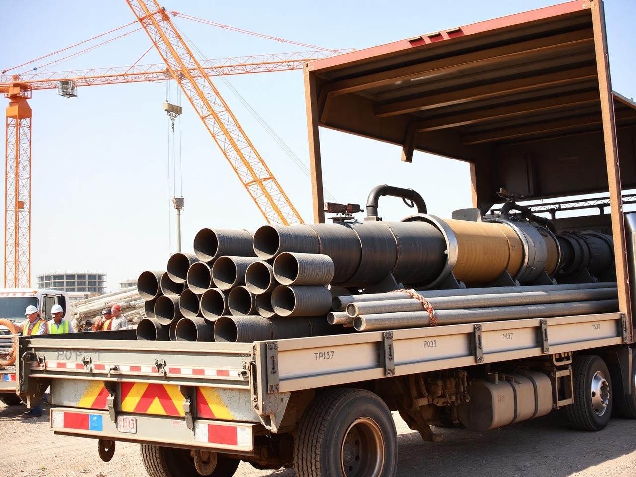 Open Truck & Heavy Load Transport by ADAS Refrigerated Transport in the UAE
